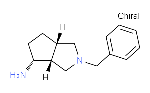 CAS No. 874949-32-3, (3AR,4R,6aS)-2-benzyloctahydrocyclopenta[c]pyrrol-4-amine