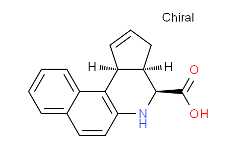 CAS No. 1415811-70-9, (3aR,4S,11cS)-3a,4,5,11c-Tetrahydro-3H-benzo[f]cyclopenta[c]quinoline-4-carboxylic acid