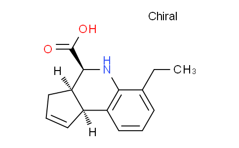 CAS No. 956270-78-3, (3aR,4S,9bS)-6-Ethyl-3a,4,5,9b-tetrahydro-3H-cyclopenta[c]quinoline-4-carboxylic acid