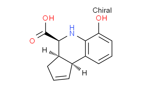CAS No. 1415811-61-8, (3aR,4S,9bS)-6-Hydroxy-3a,4,5,9b-tetrahydro-3H-cyclopenta[c]quinoline-4-carboxylic acid