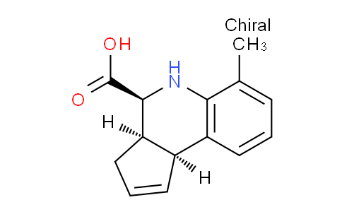 CAS No. 956270-77-2, (3aR,4S,9bS)-6-Methyl-3a,4,5,9b-tetrahydro-3H-cyclopenta[c]quinoline-4-carboxylic acid