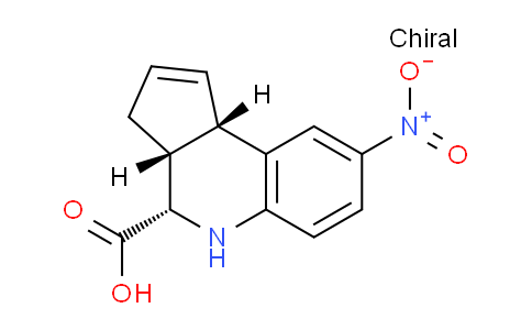 CAS No. 1415811-49-2, (3aR,4S,9bS)-8-Nitro-3a,4,5,9b-tetrahydro-3H-cyclopenta[c]quinoline-4-carboxylic acid