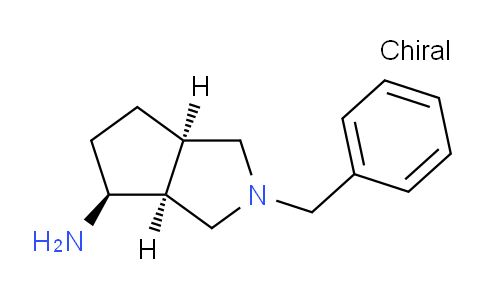 CAS No. 1228029-76-2, (3AS,4S,6aR)-2-benzyloctahydrocyclopenta[c]pyrrol-4-amine