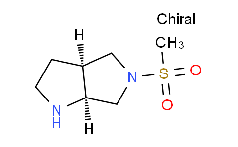 CAS No. 1218522-35-0, (3aS,6aS)-5-(Methylsulfonyl)octahydropyrrolo[3,4-b]pyrrole