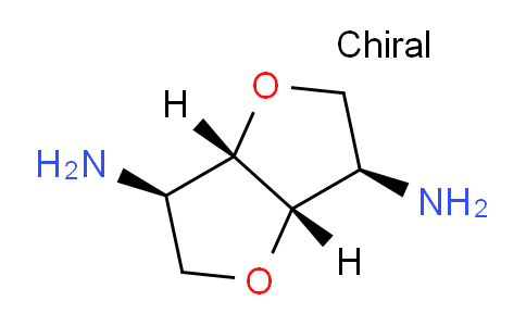 CAS No. 143396-58-1, (3R,3aS,6R,6aS)-Hexahydrofuro[3,2-b]furan-3,6-diamine