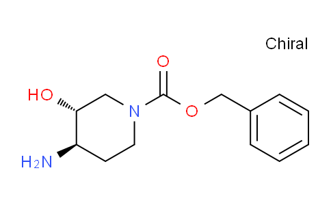 CAS No. 959617-87-9, (3R,4R)-Benzyl 4-amino-3-hydroxypiperidine-1-carboxylate