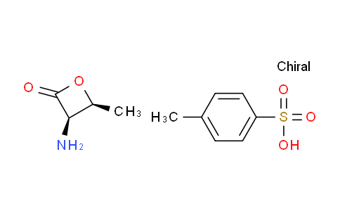CAS No. 1237534-99-4, (3R,4S)-3-Amino-4-methyloxetan-2-one 4-methylbenzenesulfonate