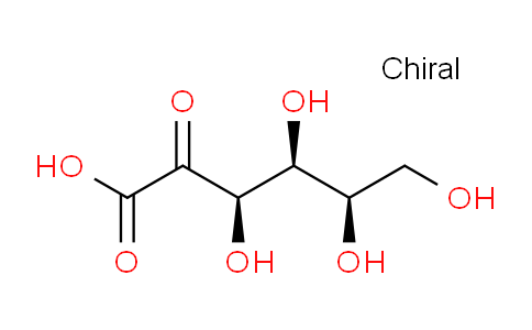 CAS No. 21675-47-8, (3R,4S,5R)-3,4,5,6-Tetrahydroxy-2-oxohexanoic acid