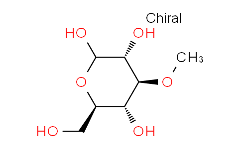 CAS No. 3370-81-8, (3R,4S,5R,6R)-6-(Hydroxymethyl)-4-methoxytetrahydro-2H-pyran-2,3,5-triol