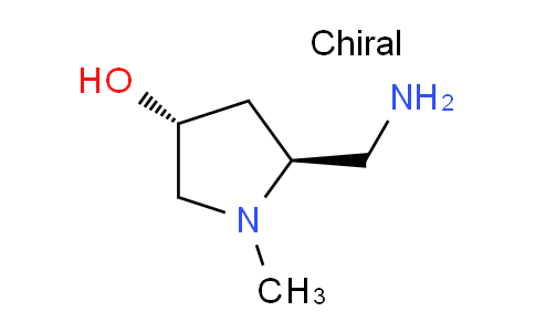 CAS No. 134618-04-5, (3R,5S)-5-(Aminomethyl)-1-methylpyrrolidin-3-ol