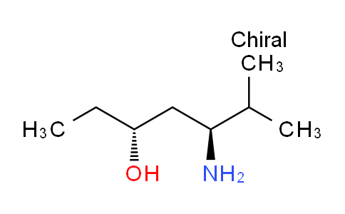 CAS No. 1263094-04-7, (3R,5S)-5-Amino-6-methylheptan-3-ol