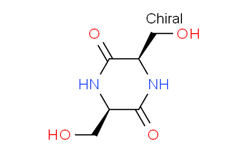 CAS No. 20945-52-2, (3R,6R)-3,6-Bis(hydroxymethyl)piperazine-2,5-dione