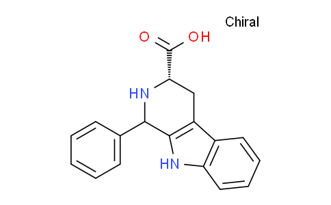 CAS No. 209169-30-2, (3S)-1-Phenyl-2,3,4,9-tetrahydro-1H-pyrido[3,4-b]indole-3-carboxylic acid