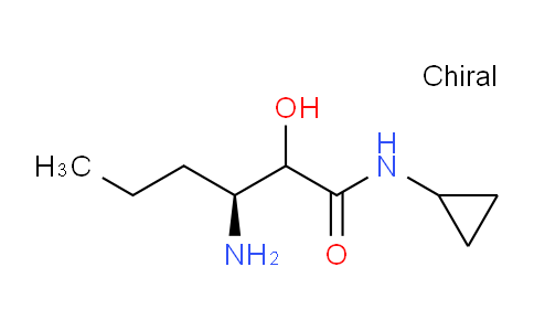 CAS No. 402960-19-4, (3S)-3-Amino-N-cyclopropyl-2-hydroxyhexanamide