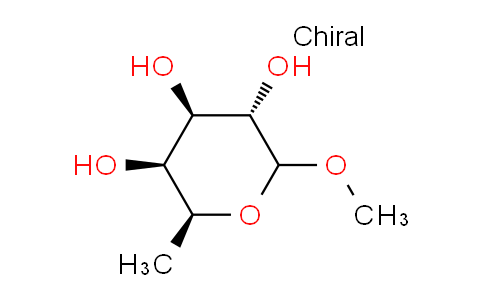 CAS No. 65310-00-1, (3S,4R,5S,6S)-2-Methoxy-6-methyltetrahydro-2H-pyran-3,4,5-triol