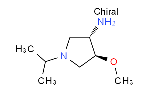 CAS No. 1825377-74-9, (3S,4S)-1-Isopropyl-4-methoxypyrrolidin-3-amine