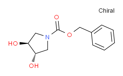 CAS No. 596793-30-5, (3S,4S)-Benzyl 3,4-dihydroxypyrrolidine-1-carboxylate