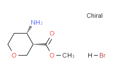 CAS No. 683774-06-3, (3S,4S)-Methyl 4-aminotetrahydro-2H-pyran-3-carboxylate hydrobromide