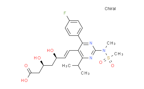 MC621147 | 1242184-42-4 | (3S,5R,E)-7-(4-(4-Fluorophenyl)-6-isopropyl-2-(N-methylmethylsulfonamido)pyrimidin-5-yl)-3,5-dihydroxyhept-6-enoic acid