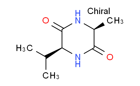 CAS No. 15136-26-2, (3S,6S)-3-Isopropyl-6-methylpiperazine-2,5-dione