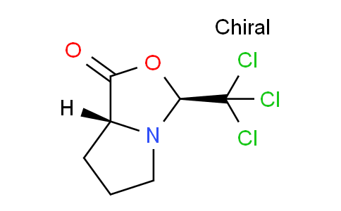 CAS No. 1330286-50-4, (3S,7AR)-3-(trichloromethyl)tetrahydropyrrolo[1,2-c]oxazol-1(3H)-one