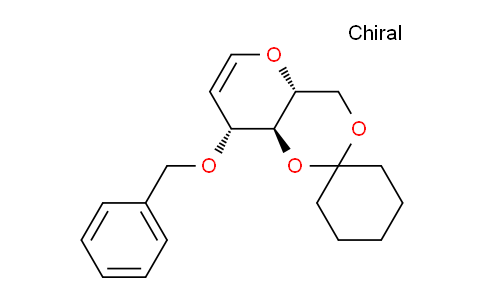 DY621171 | (4A'R,8'R,8a'S)-8'-(benzyloxy)-4',4a',8',8a'-tetrahydrospiro[cyclohexane-1,2'-pyrano[3,2-d][1,3]dioxine]