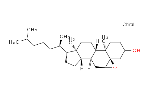 CAS No. 1250-95-9, (4aR,5aS,6aS,6bS,9R,9aR,11aS,11bR)-9a,11b-dimethyl-9-((R)-6-methylheptan-2-yl)hexadecahydrocyclopenta[1,2]phenanthro[8a,9-b]oxiren-3-ol