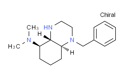 CAS No. 1932266-69-7, (4AS,5R,8aS)-1-benzyl-N,N-dimethyldecahydroquinoxalin-5-amine
