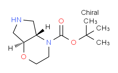 CAS No. 1159908-23-2, (4aS,7aS)-tert-Butyl hexahydropyrrolo[3,4-b][1,4]oxazine-4(4aH)-carboxylate