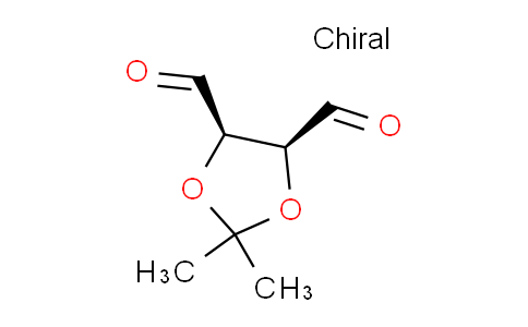 CAS No. 146566-82-7, (4R,5S)-2,2-Dimethyl-1,3-dioxolane-4,5-dicarbaldehyde