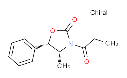 CAS No. 77877-20-4, (4R,5S)-4-Methyl-5-phenyl-3-propionyl-2-oxazolidinone