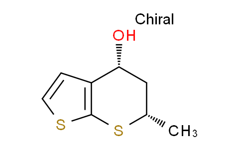CAS No. 147086-80-4, (4R,6S)-6-Methyl-5,6-dihydro-4H-thieno[2,3-b]thiopyran-4-ol