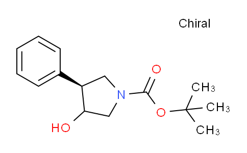 CAS No. 1957130-61-8, (4S)-tert-Butyl 3-hydroxy-4-phenylpyrrolidine-1-carboxylate