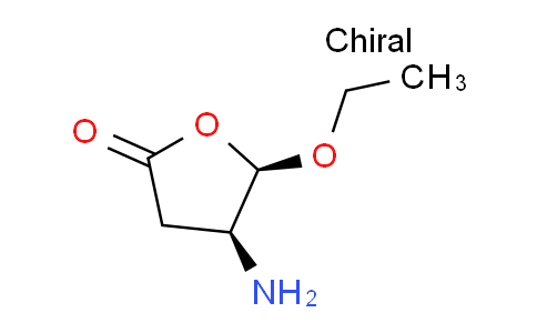 CAS No. 410079-22-0, (4S,5R)-4-Amino-5-ethoxydihydrofuran-2(3H)-one