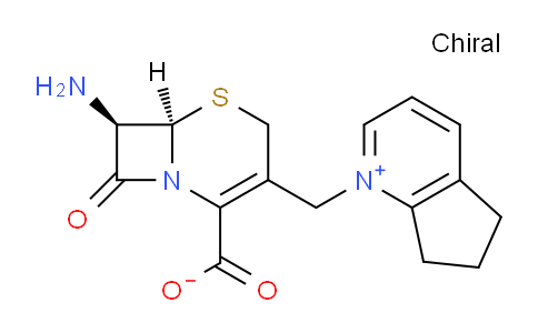 CAS No. 87314-56-5, (6R,7R)-7-Amino-3-((6,7-dihydro-5H-cyclopenta[b]pyridin-1-ium-1-yl)methyl)-8-oxo-5-thia-1-azabicyclo[4.2.0]oct-2-ene-2-carboxylate