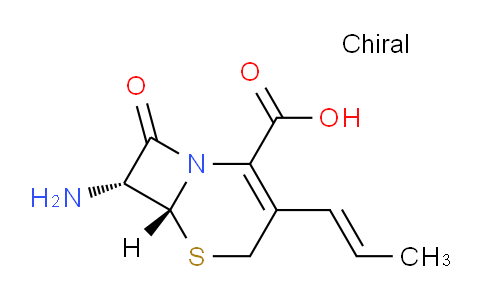 CAS No. 120709-09-3, (6R,7R)-7-Amino-8-oxo-3-(prop-1-en-1-yl)-5-thia-1-azabicyclo[4.2.0]oct-2-ene-2-carboxylic acid