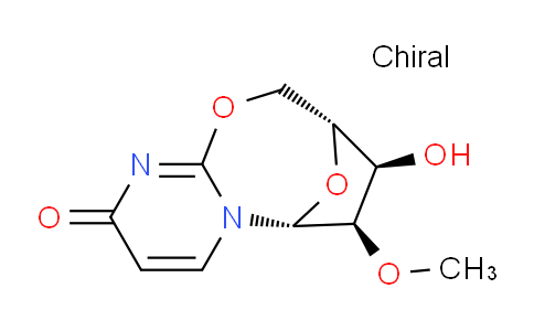 CAS No. 175471-64-4, (6R,7R,8R,9R)-8-Hydroxy-7-methoxy-7,8,9,10-tetrahydro-6,9-epoxypyrimido[2,1-b][1,3]oxazocin-2(6H)-one