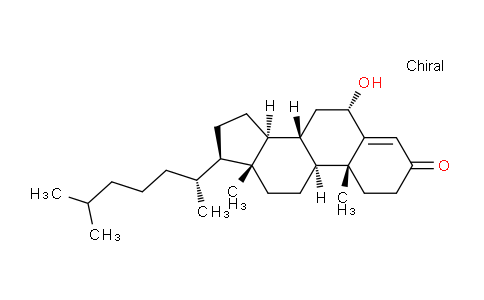 CAS No. 570-90-1, (6S,8S,9S,10R,13R,14S,17R)-6-Hydroxy-10,13-dimethyl-17-((R)-6-methylheptan-2-yl)-6,7,8,9,10,11,12,13,14,15,16,17-dodecahydro-1H-cyclopenta[a]phenanthren-3(2H)-one