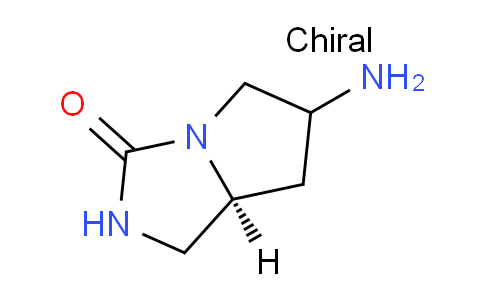 CAS No. 1447603-88-4, (7AS)-6-aminotetrahydro-1H-pyrrolo[1,2-c]imidazol-3(2H)-one