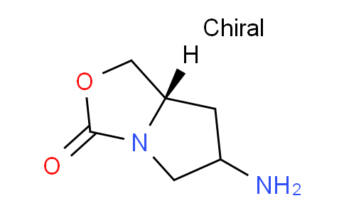 CAS No. 1447603-91-9, (7AS)-6-aminotetrahydropyrrolo[1,2-c]oxazol-3(1H)-one