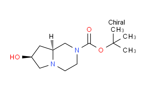CAS No. 1378368-35-4, (7S,8aS)-tert-Butyl 7-hydroxyhexahydropyrrolo[1,2-a]pyrazine-2(1H)-carboxylate