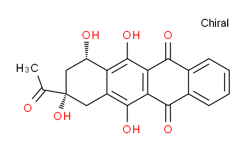 CAS No. 60660-75-5, (7S,9S)-9-Acetyl-6,7,9,11-tetrahydroxy-7,8,9,10-tetrahydrotetracene-5,12-dione