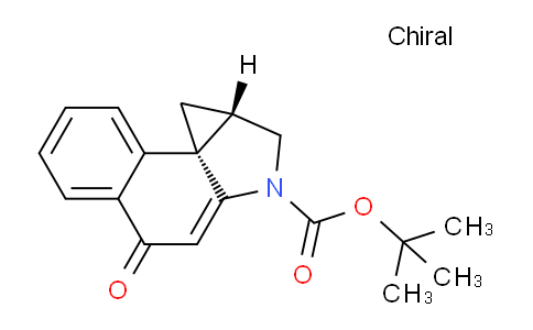CAS No. 128300-13-0, (8BR,9aS)-tert-butyl 4-oxo-9,9a-dihydro-1H-benzo[e]cyclopropa[c]indole-2(4H)-carboxylate