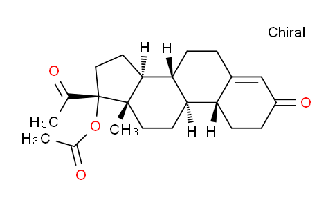 CAS No. 31981-44-9, (8R,9S,10R,13S,14S,17R)-17-Acetyl-13-methyl-3-oxo-2,3,6,7,8,9,10,11,12,13,14,15,16,17-tetradecahydro-1H-cyclopenta[a]phenanthren-17-yl acetate