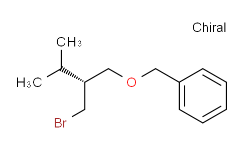 CAS No. 179993-02-3, (R)-((2-(Bromomethyl)-3-methylbutoxy)methyl)benzene