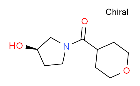CAS No. 1446001-76-8, (R)-(3-Hydroxypyrrolidin-1-yl)(tetrahydro-2H-pyran-4-yl)methanone
