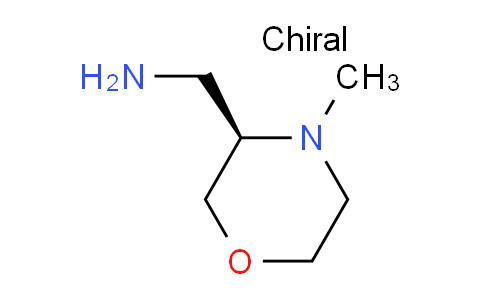 CAS No. 1820581-03-0, (R)-(4-Methylmorpholin-3-yl)methanamine