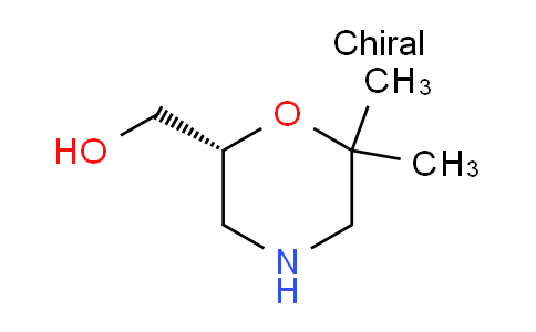 CAS No. 1416499-85-8, (R)-(6,6-Dimethylmorpholin-2-yl)methanol