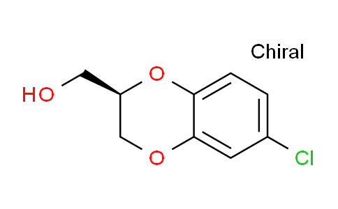 CAS No. 1931925-48-2, (R)-(6-Chloro-2,3-dihydrobenzo[b][1,4]dioxin-2-yl)methanol