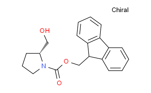 CAS No. 215178-45-3, (R)-(9H-Fluoren-9-yl)methyl 2-(hydroxymethyl)pyrrolidine-1-carboxylate